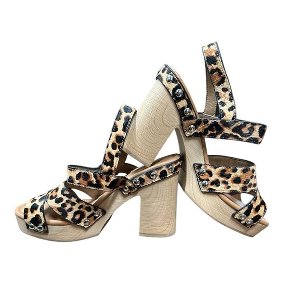 Sun + Stone Delilah Dress Sandals leopard print - Picture 5 of 8